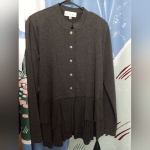 Long sleeve warm blouse